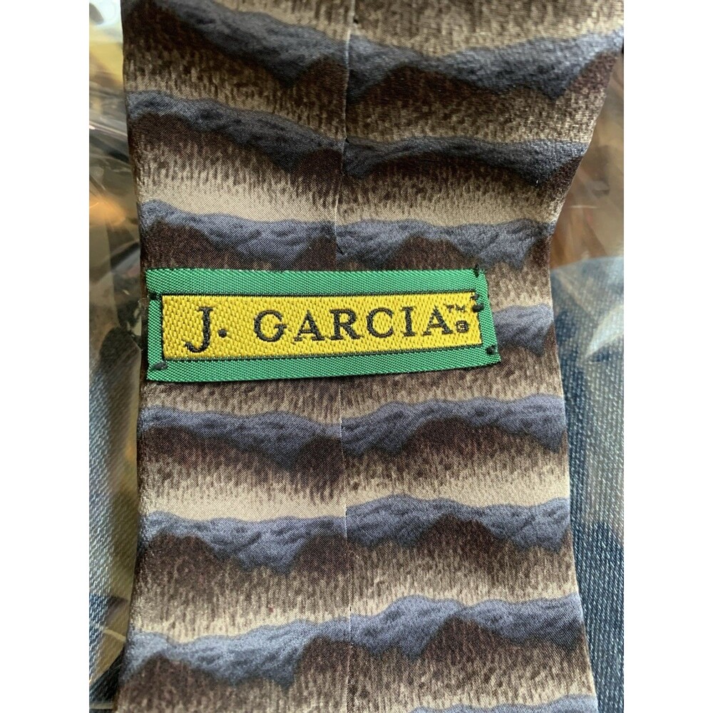 Vtg Men's Necktie Lot of 5 - Guy Laroche, J. Garcia, Damon, Charing Cross, ... - Picture 3 of 6